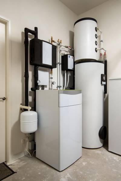 Exemple d'installation de chauffe-eau